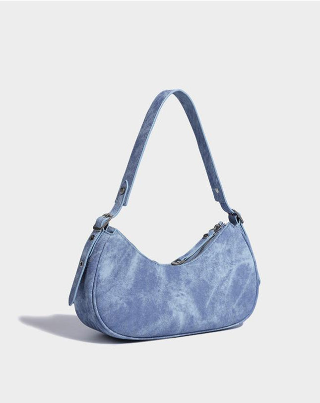 Kaida Buckle Hobo Crescent Bag