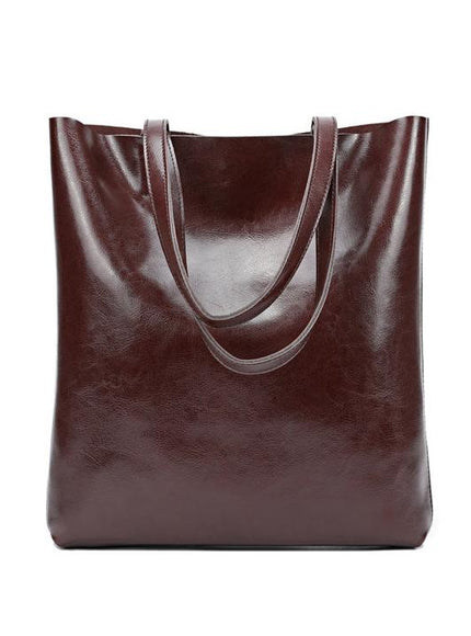 The Belfair Leather Tote Bag