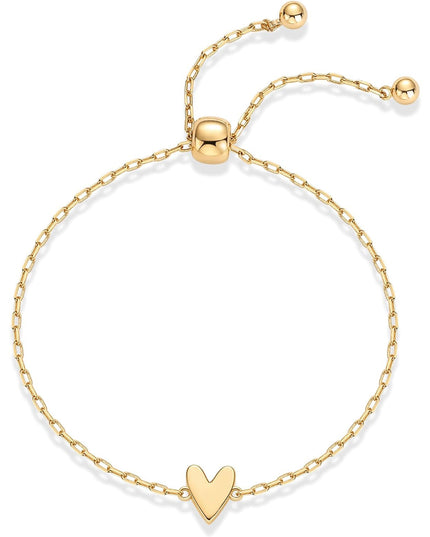 You and Me Matching Hearts Bracelet