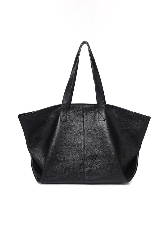 The Hove Large Pebbled Leather Tote