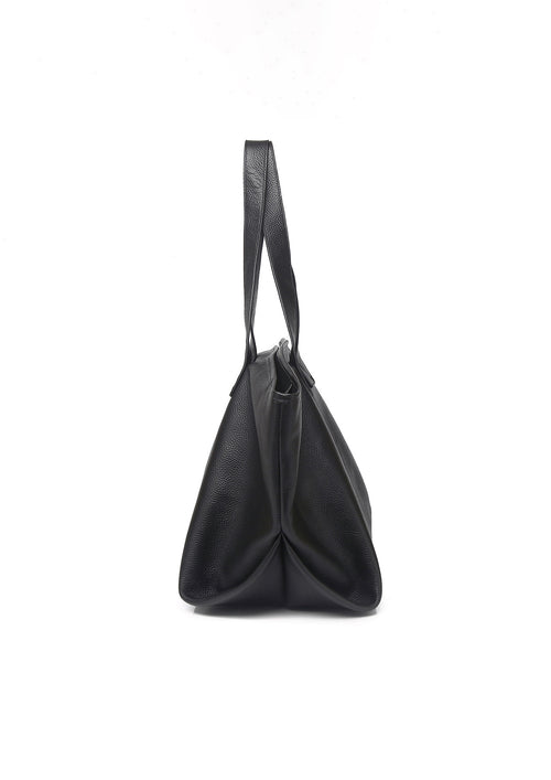 The Hove Large Pebbled Leather Tote