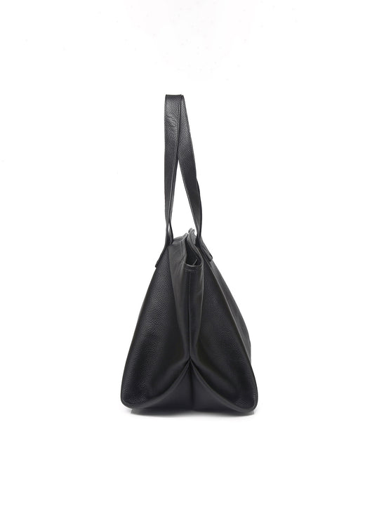 The Hove Large Pebbled Leather Tote
