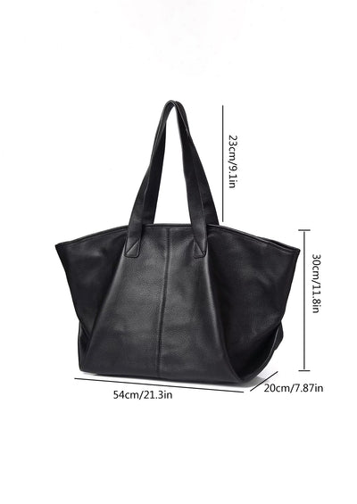 The Hove Large Pebbled Leather Tote