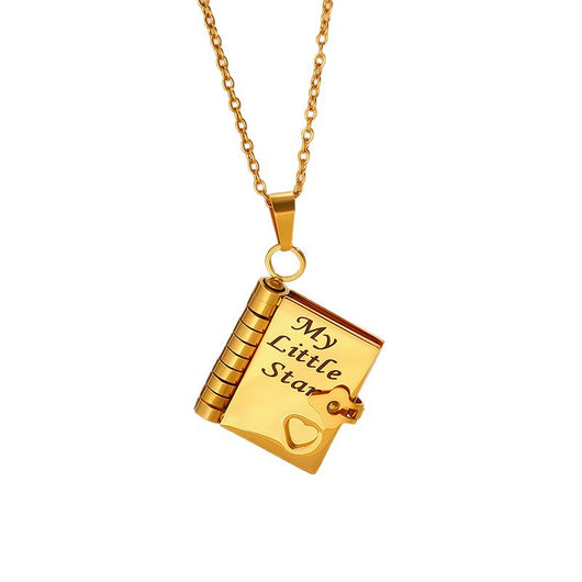 My Little Star Book Necklace - Daughter