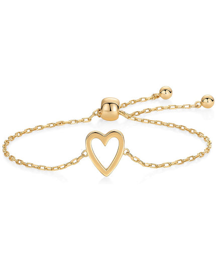 You and Me Matching Hearts Bracelet