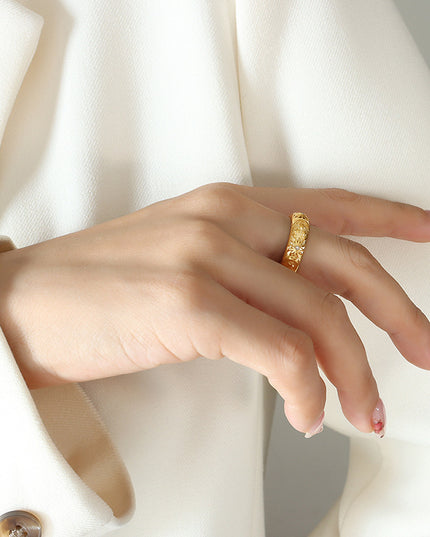 Celestial Gold Ring