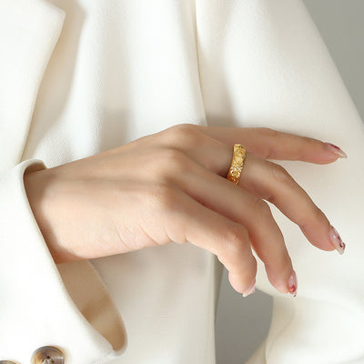 Celestial Gold Ring