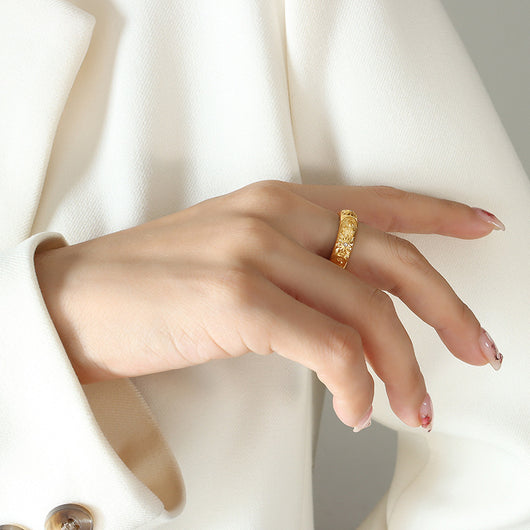 Celestial Gold Ring