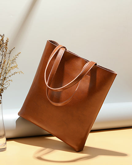 The Belfair Leather Tote Bag