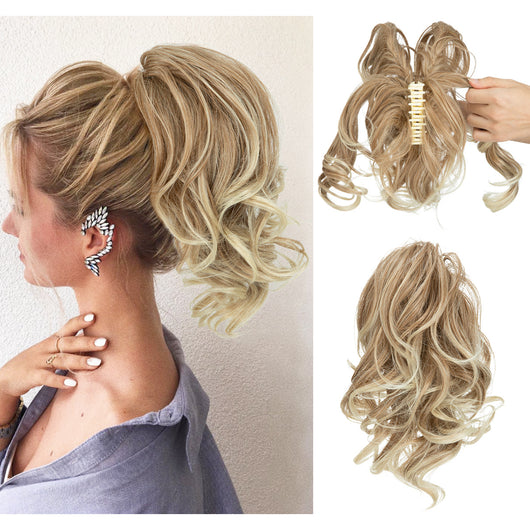 Claw Clip Short Ponytail