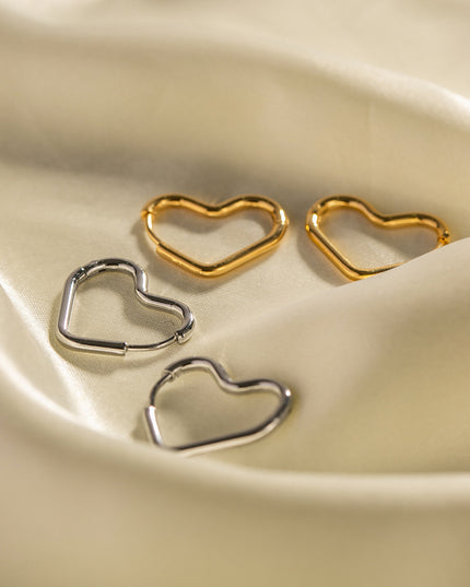 Lover's Loop Heart Earrings