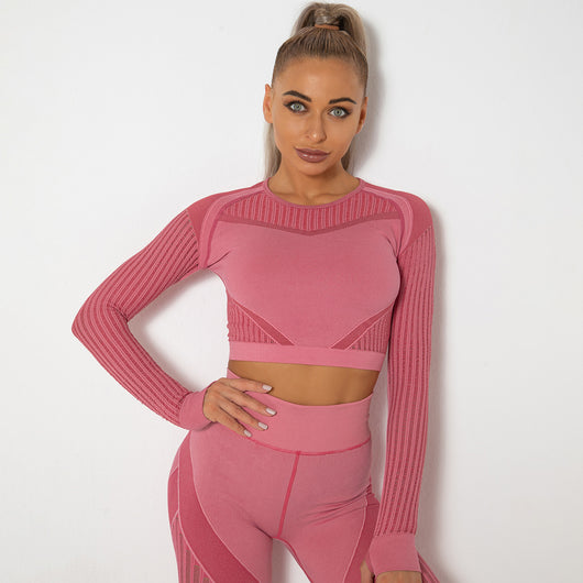 Meshed Support Active Crop Top