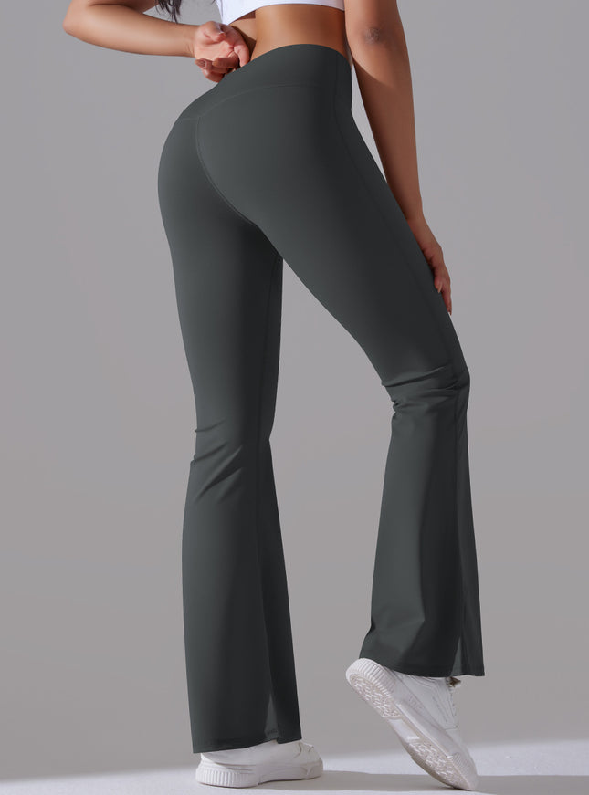 Sculpt & Flare High-Waist Gym Leggings