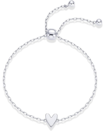 You and Me Matching Hearts Bracelet