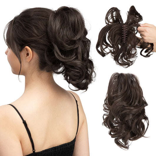 Claw Clip Short Ponytail
