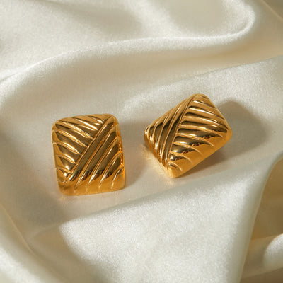 Gioiello Textured Earrings