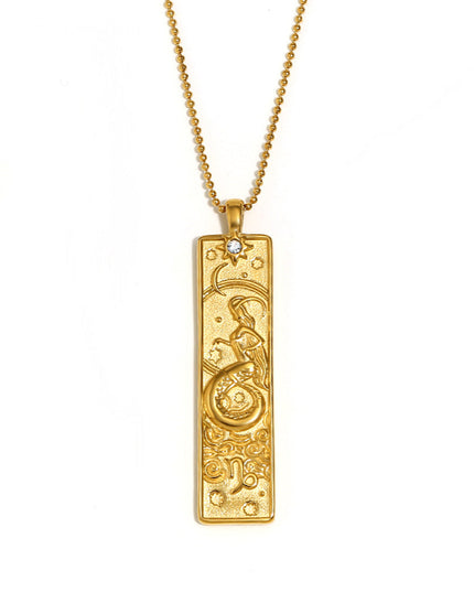 The Celestial Code Necklace