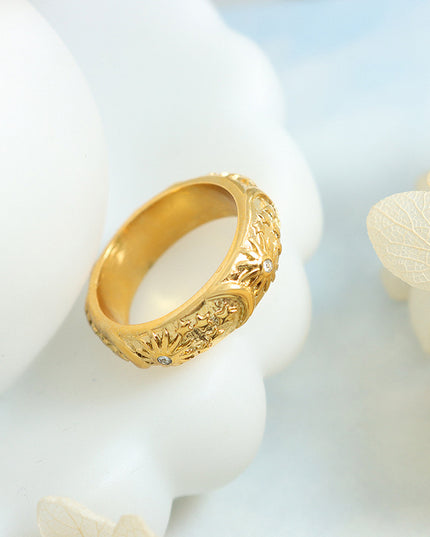 Celestial Gold Ring