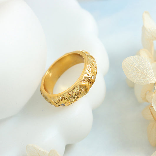 Celestial Gold Ring