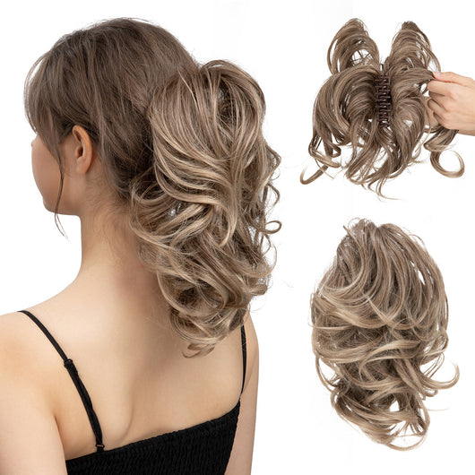 Claw Clip Short Ponytail