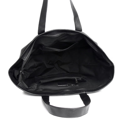 The Hove Large Pebbled Leather Tote