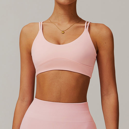 Infinity Multi-Strap Athletic Sports Bra