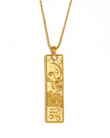 The Celestial Code Necklace