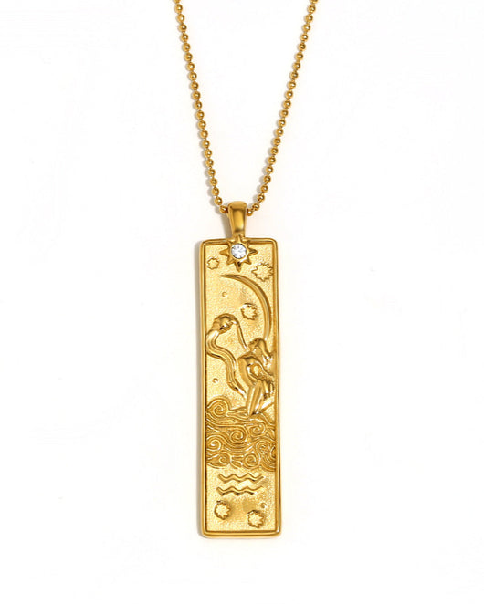The Celestial Code Necklace