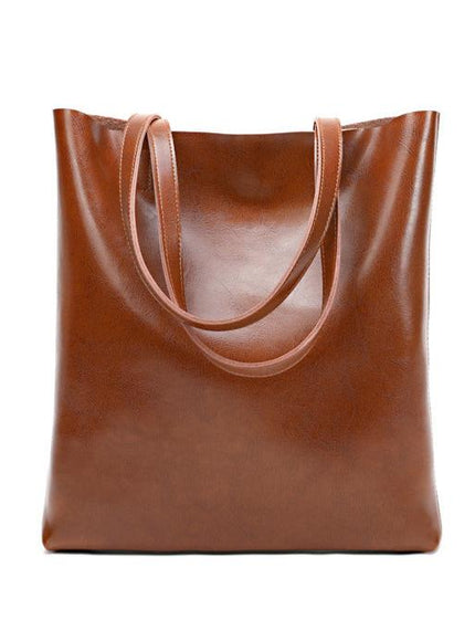 The Belfair Leather Tote Bag