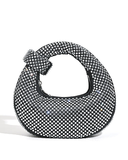 The Colette Mini Rhinestone-Embellished Top Handle Bag