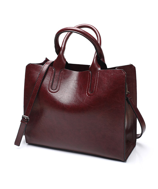 The Emelia Messenger Tote
