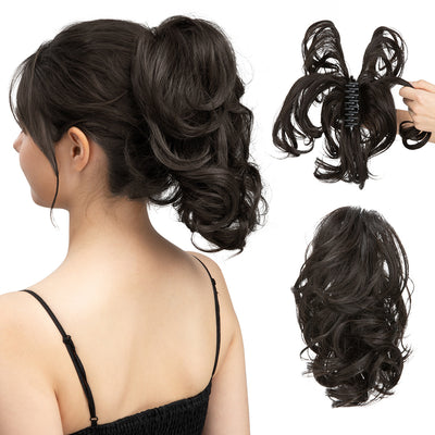 Claw Clip Short Ponytail