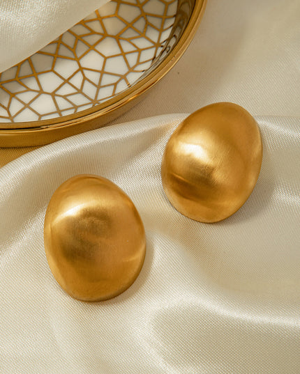 Amore D’Oro Dome Earrings