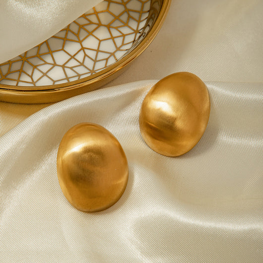 Amore D’Oro Dome Earrings