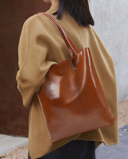 The Belfair Leather Tote Bag