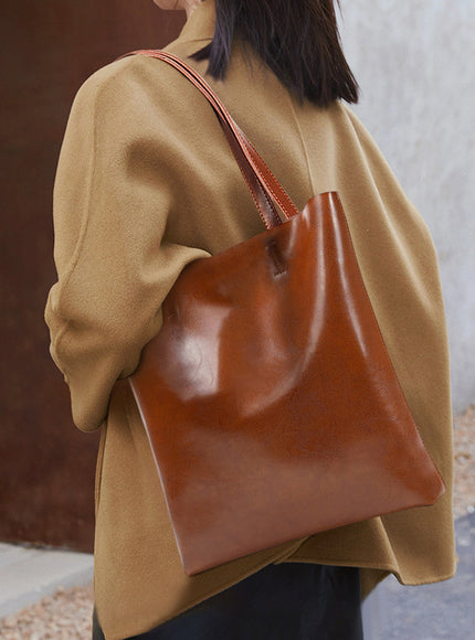 The Belfair Leather Tote Bag