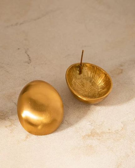 Amore D’Oro Dome Earrings