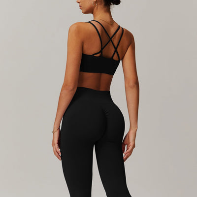Infinity Multi-Strap Athletic Sports Bra