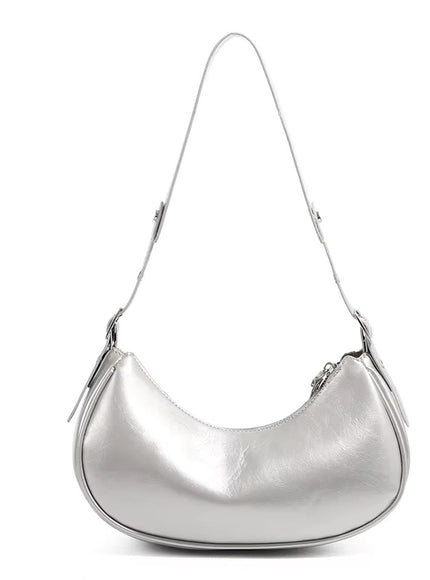 Kaida Buckle Hobo Crescent Bag