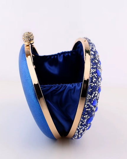 Infinity Gemstone Evening Clutch