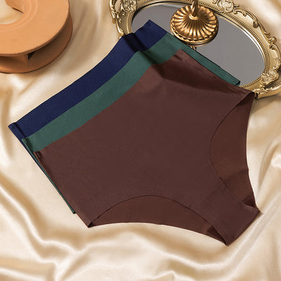 High-Waisted Seamless No-Show Underwear