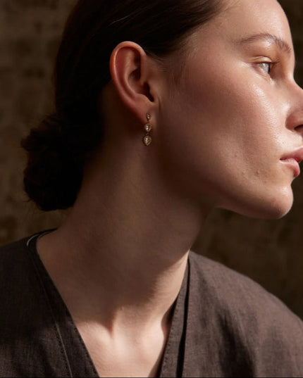 Trinity of Hearts Earrings