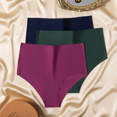 High-Waisted Seamless No-Show Underwear