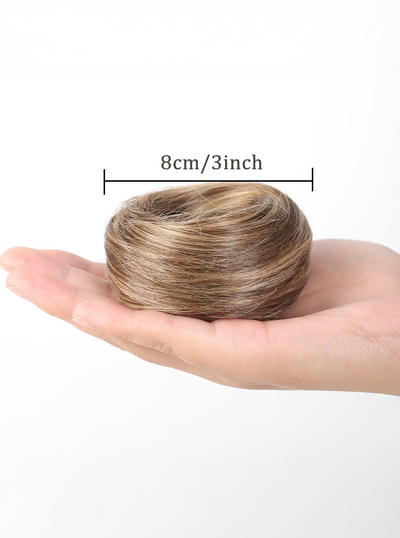 Sleek & Straight Volume Bun Hair Scrunchie