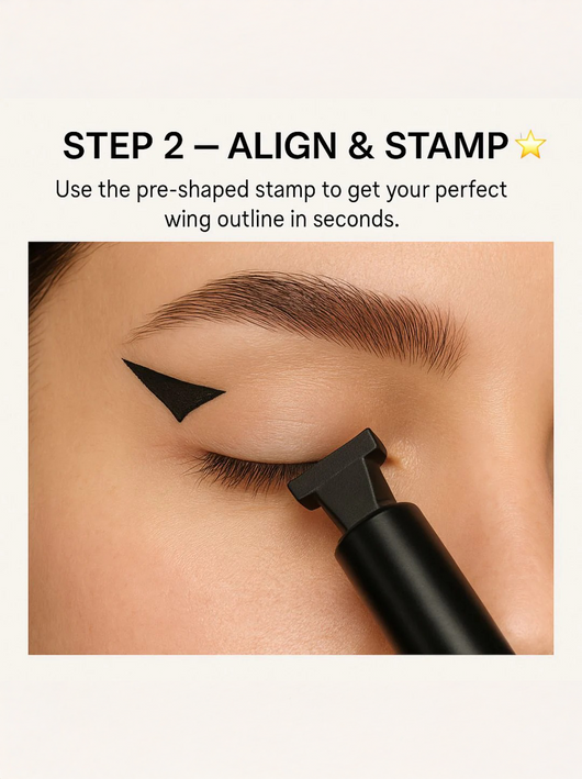 Cat Eye 2 in 1 Wing Stamp Eyeliner
