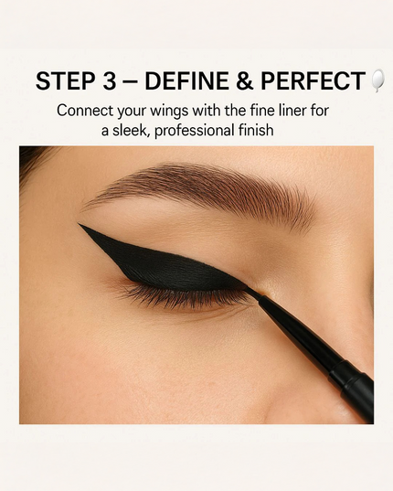 Cat Eye 2 in 1 Wing Stamp Eyeliner
