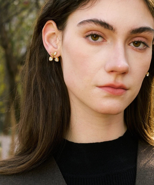 Cherry Enchanté Studs