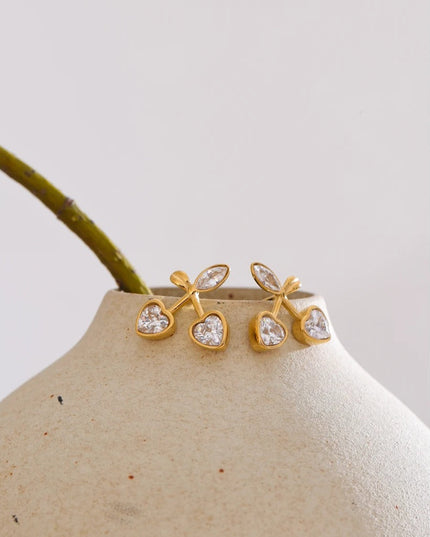 Cherry Enchanté Studs