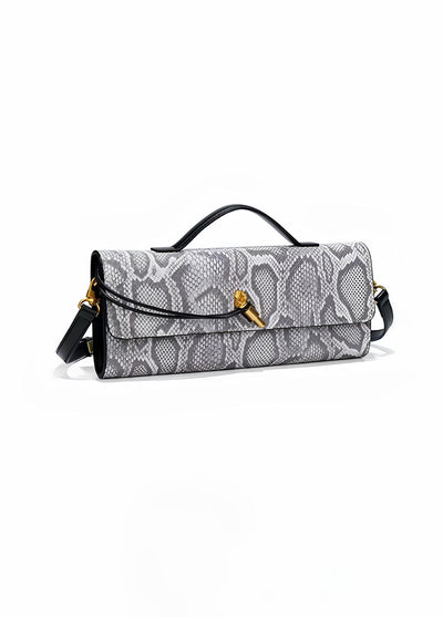 Serpentine Clutch Shoulder Bag