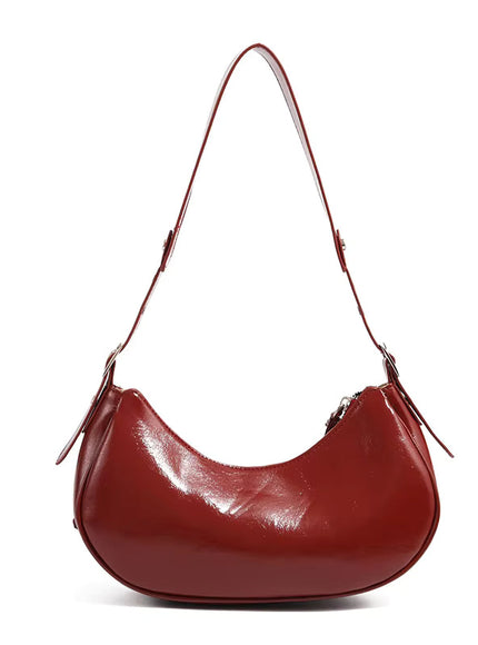 Kaida Buckle Hobo Crescent Bag